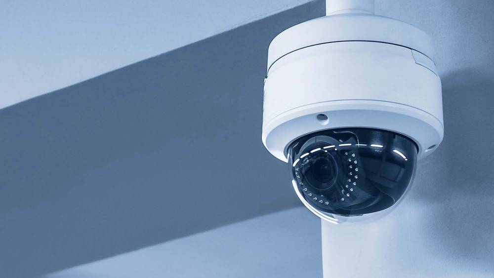 Caméra de surveillance près de Saint-Aubin-du-Cormier